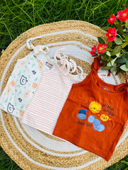 Cotton Knot Jablas: 3-6 months Pack